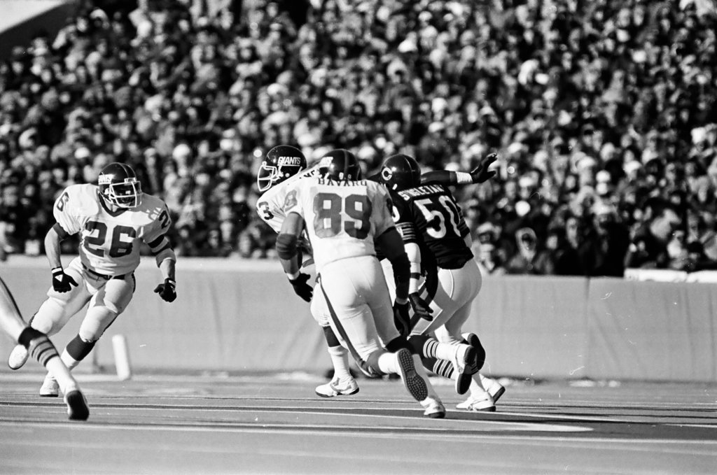 Chicago Bears vs. New York Giants - Al Podgorski for Chicago Sun-Times