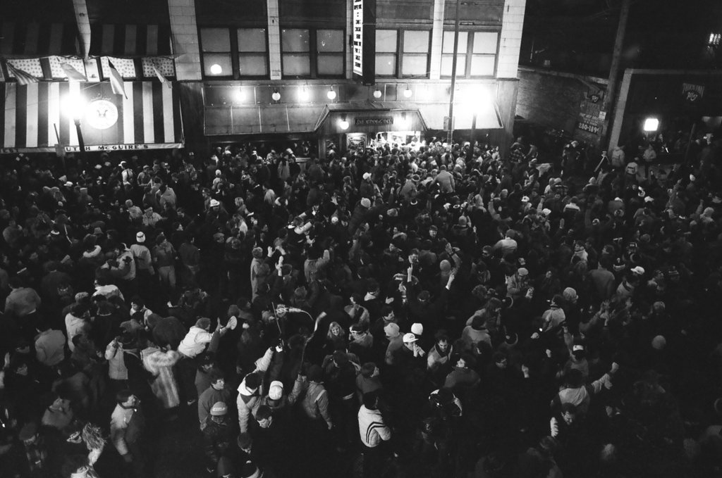 Bears fans celebrate Super Bowl win - Amanda Alcock for Chicago Sun-Times