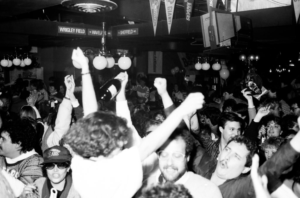 Bears fans celebrate Super Bowl win - Amanda Alcock for Chicago Sun-Times