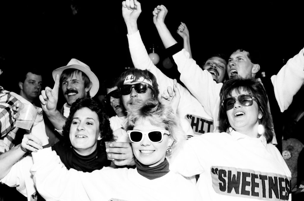Bears fans celebrate Super Bowl win - Amanda Alcock for Chicago Sun-Times