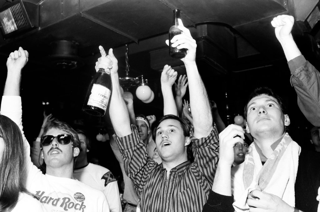 Bears fans celebrate Super Bowl win - Amanda Alcock for Chicago Sun-Times