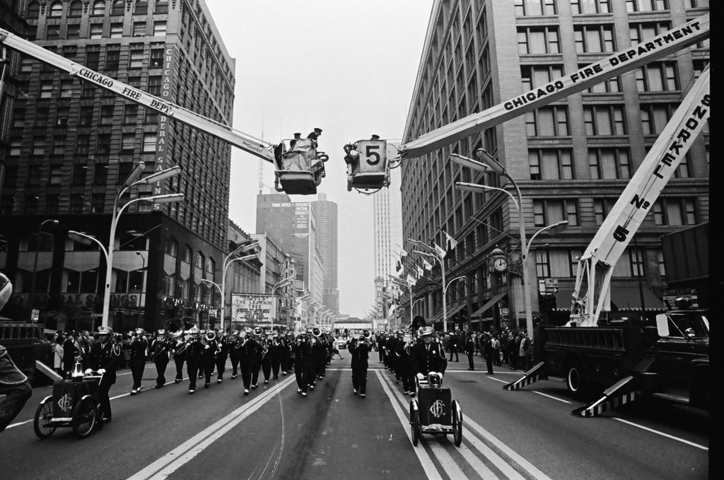 Fire Prevention Parade - James (Jim) Klepitsch for Chicago Sun-Times
