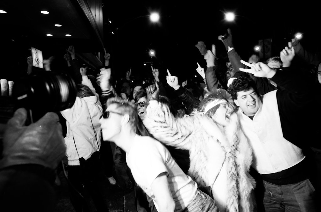 Bears fans celebrate Super Bowl win - Al Podgorski for Chicago Sun-Times