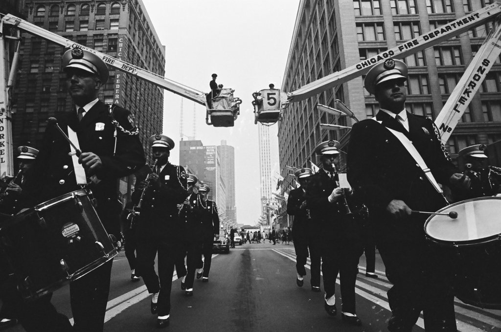 Fire Prevention Parade - James (Jim) Klepitsch for Chicago Sun-Times