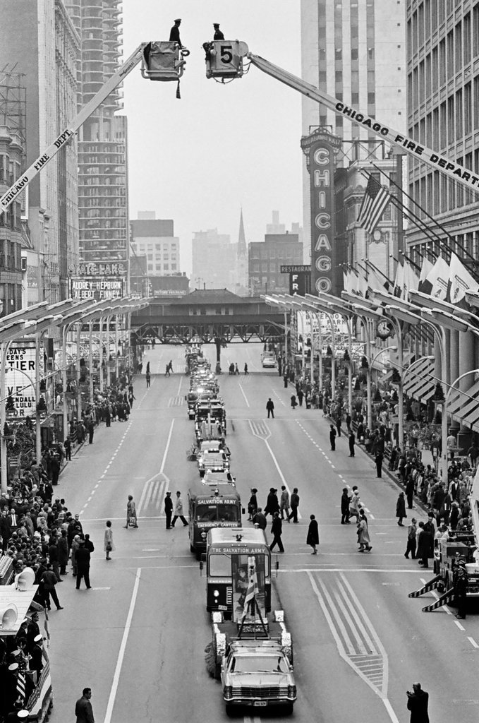 Fire Prevention Parade - Jack Dykinga for Chicago Sun-Times