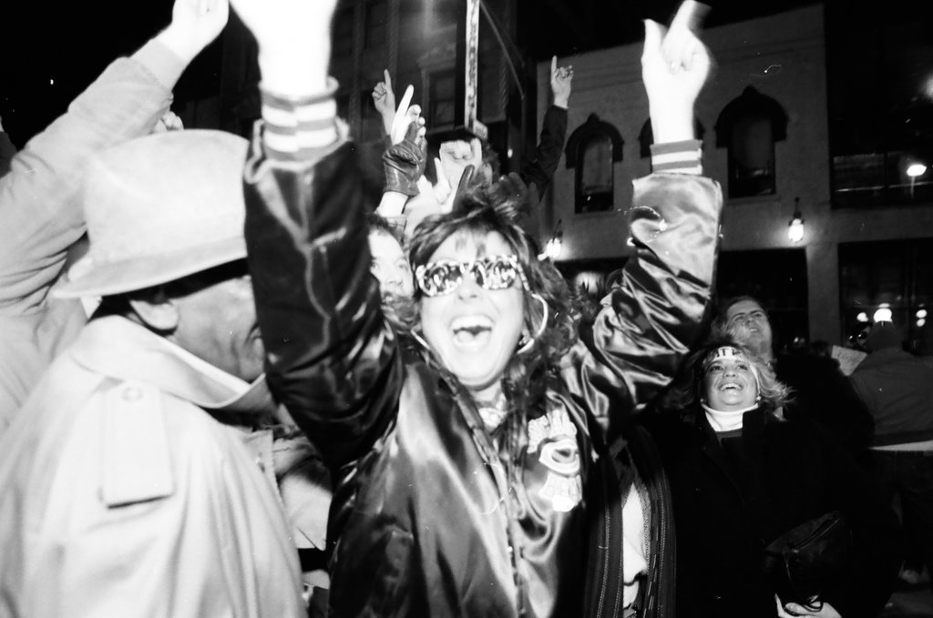 Bears fans celebrate Super Bowl win - Al Podgorski for Chicago Sun-Times