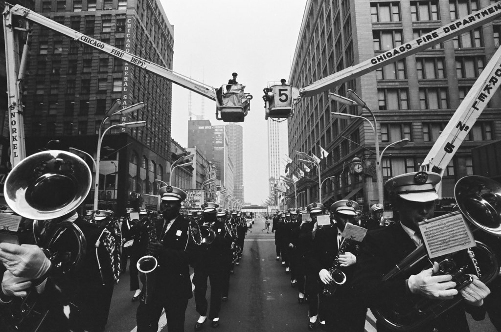 Fire Prevention Parade - James (Jim) Klepitsch for Chicago Sun-Times