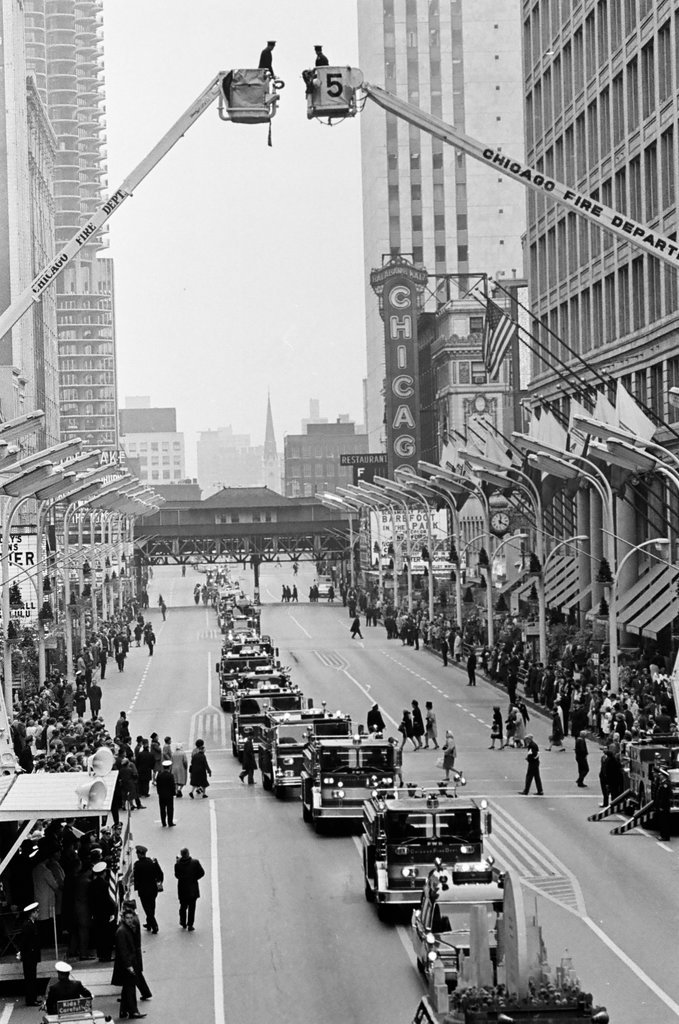 Fire Prevention Parade - Jack Dykinga for Chicago Sun-Times