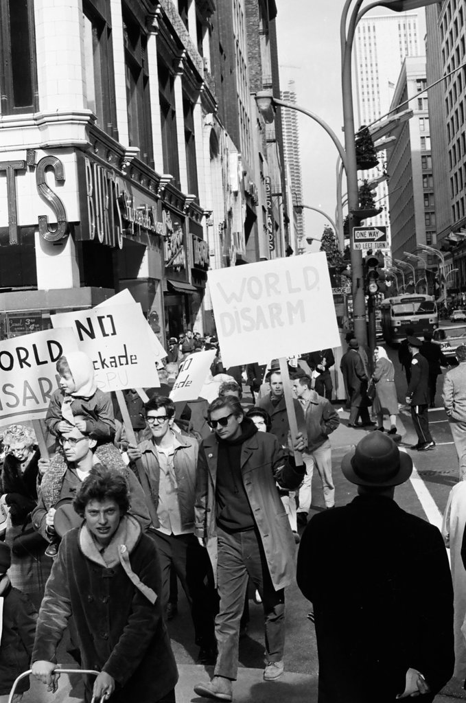 Protest march over quarantine of Cuba - Howard Lyon for Chicago Sun-Times