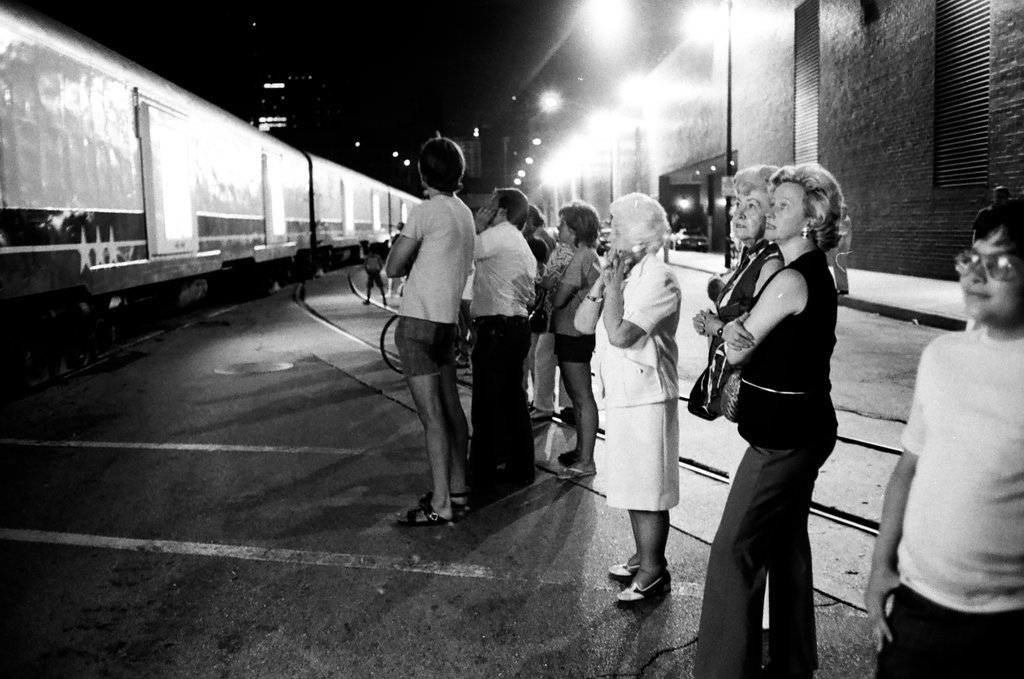 Freedom Train arrives at Navy Pier - Bob (Robert) Black for Chicago Sun-Times