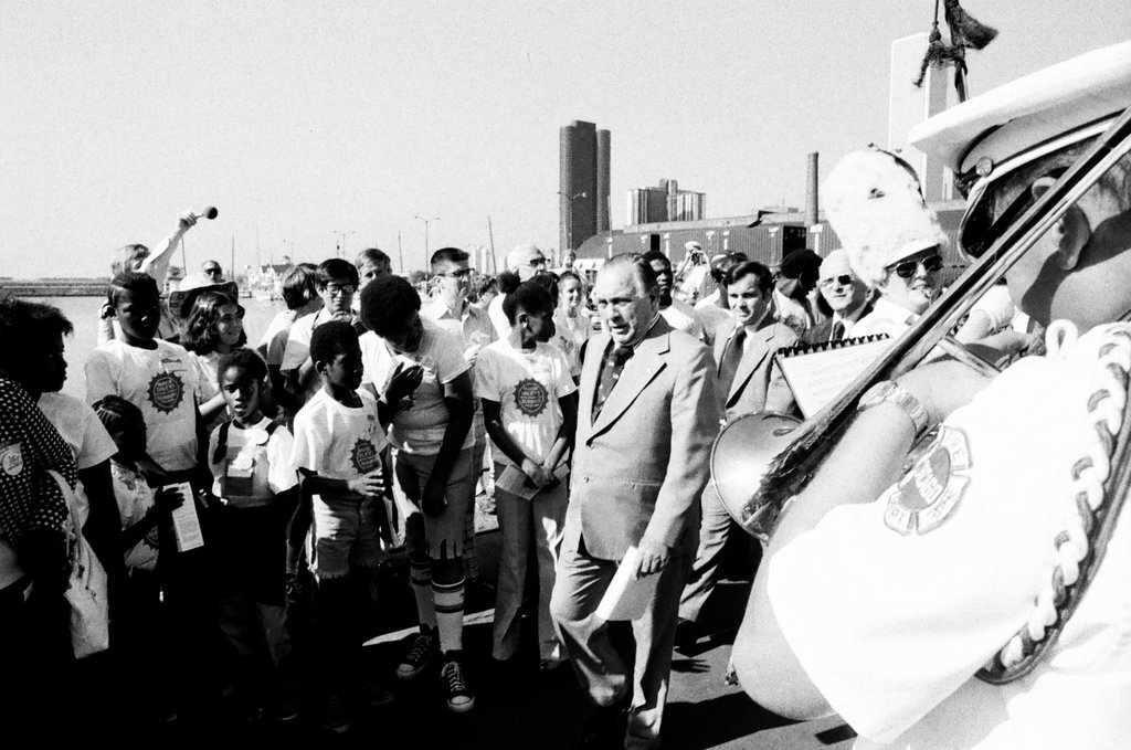 Mayor Daley opens Freedom Train celebration - John Tweedle for Chicago Sun-Times