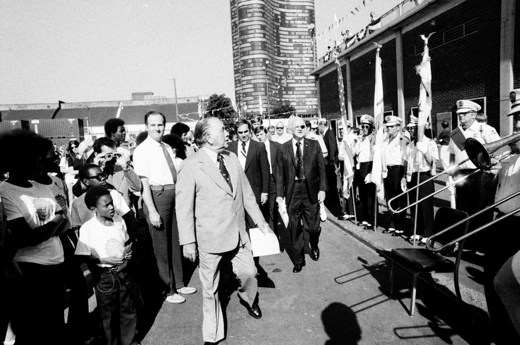 Mayor Daley opens Freedom Train celebration - John Tweedle for Chicago Sun-Times