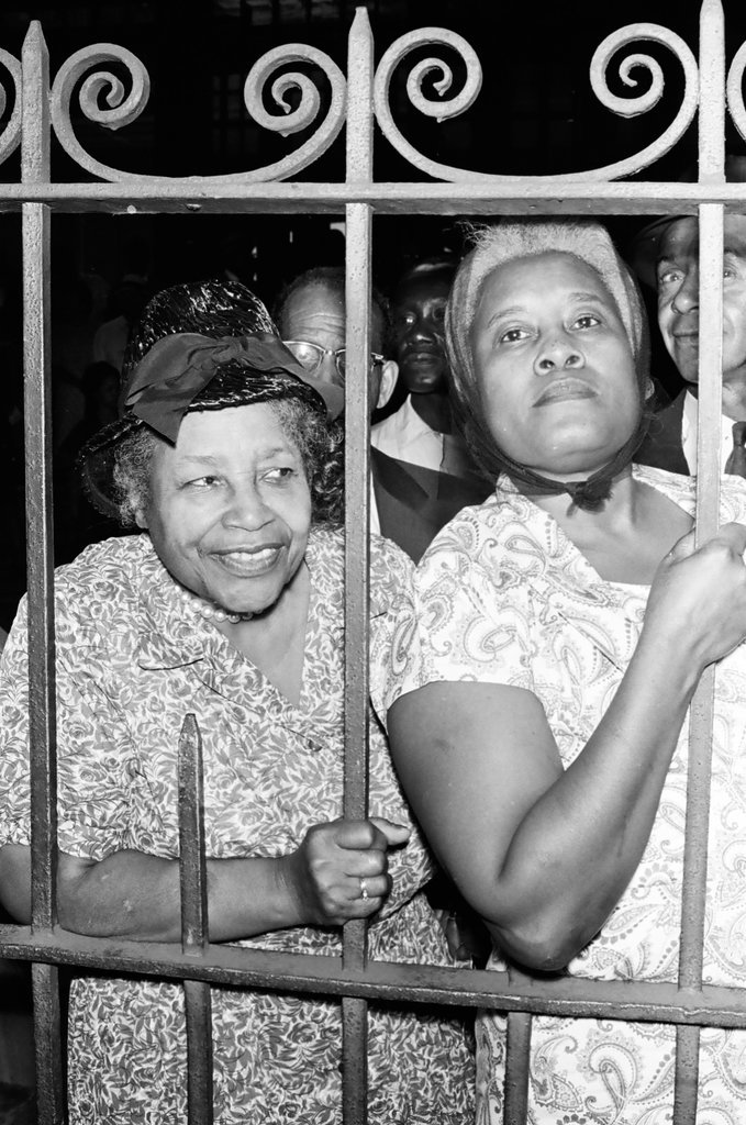 Crowd gathers at station to go to Freedom March - Kotalik (Bob or George) for Chicago Sun-Times