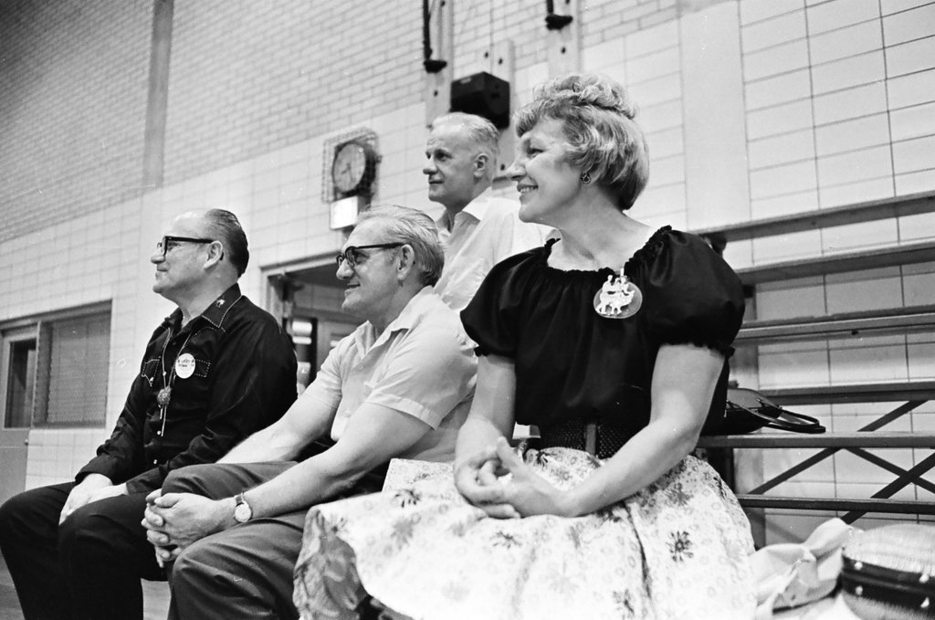 National Square Dance Week begins at Lawndale Park Gym - Larry Nocerino for Chicago Sun-Times