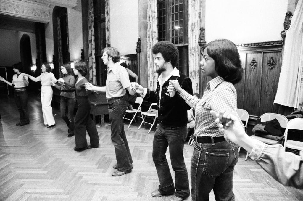 Folk dancing class at the University of Chicago - Jack Lenahan for Chicago Sun-Times