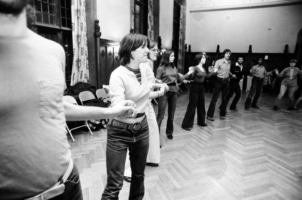 Folk dancing class at the University of Chicago - Jack Lenahan for Chicago Sun-Times