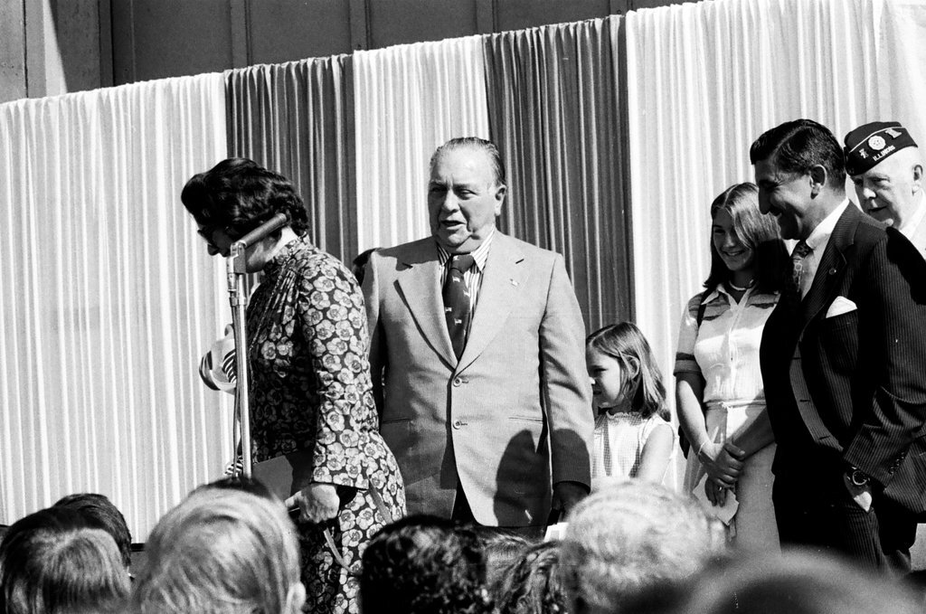 Mayor Daley opens Freedom Train celebration - John Tweedle for Chicago Sun-Times