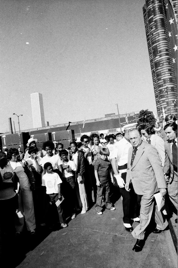 Mayor Daley opens Freedom Train celebration - John Tweedle for Chicago Sun-Times