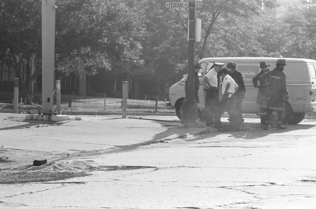 Gas leak repair - James DuPree for Chicago Sun-Times