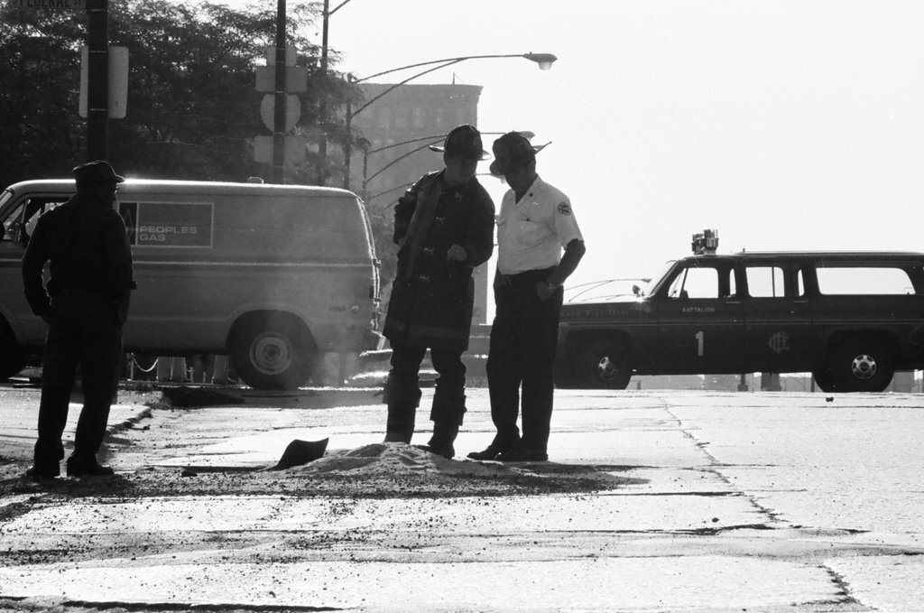 Gas leak repair - James DuPree for Chicago Sun-Times