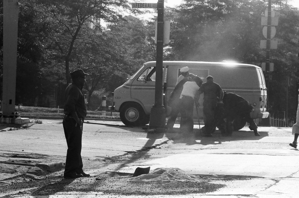 Gas leak repair - James DuPree for Chicago Sun-Times
