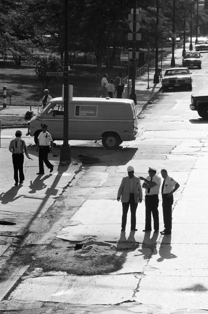 Gas leak repair - James DuPree for Chicago Sun-Times