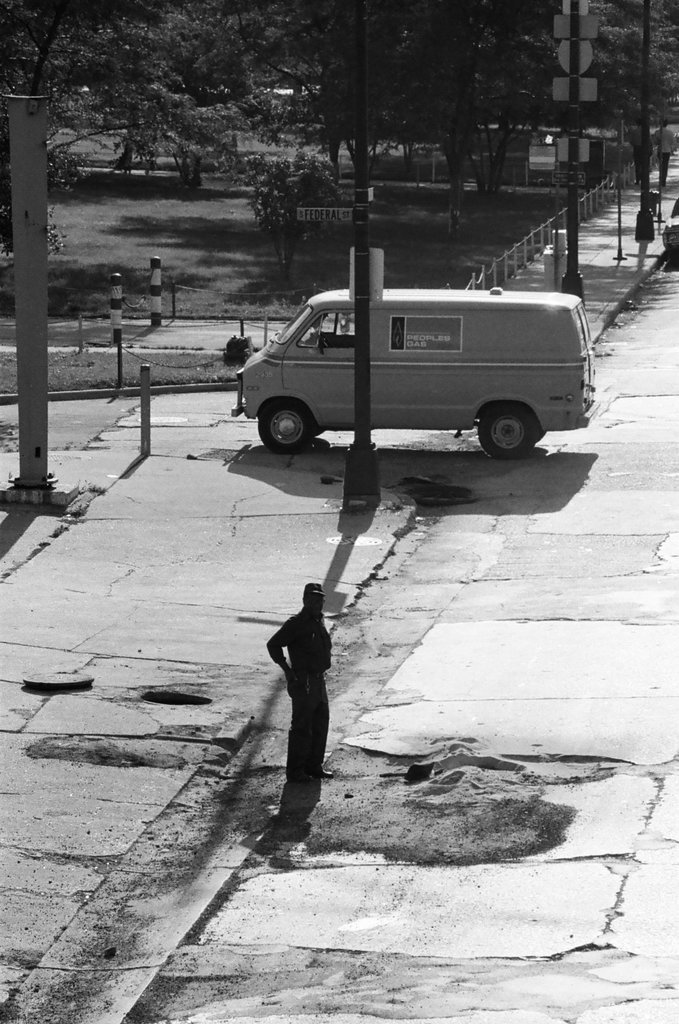 Gas leak repair - James DuPree for Chicago Sun-Times