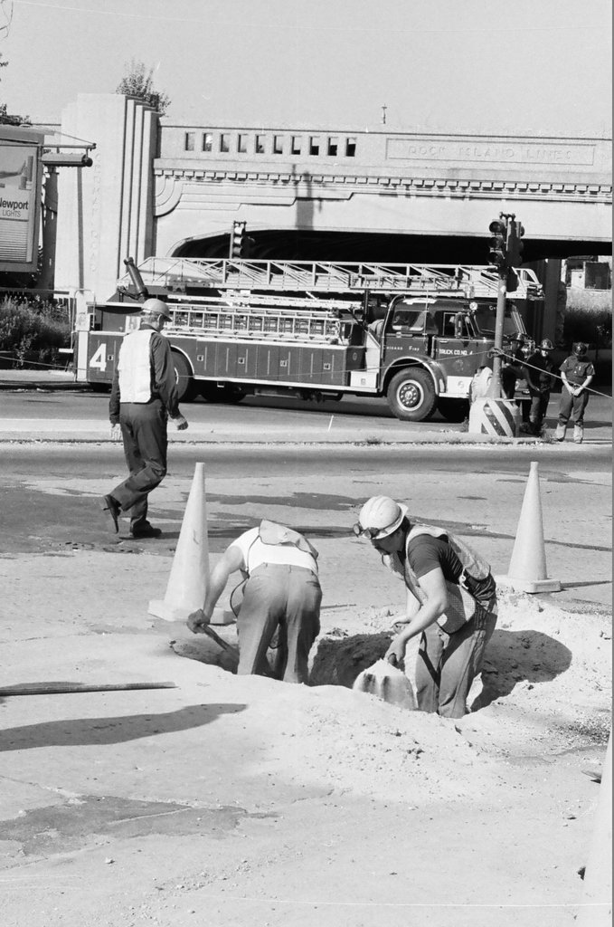 Gas leak repair - James DuPree for Chicago Sun-Times