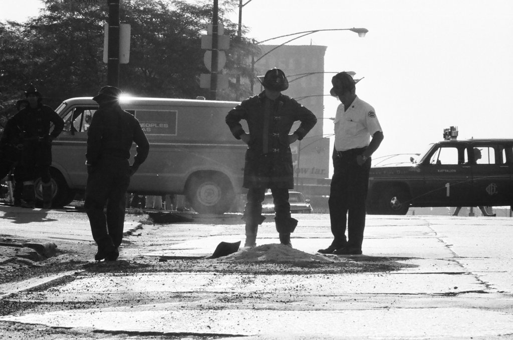 Gas leak repair - James DuPree for Chicago Sun-Times