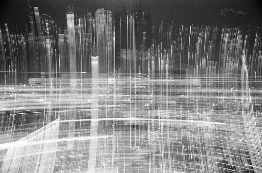 Downtown Chicago streets at night - Howard D. Simmons for Chicago Sun-Times