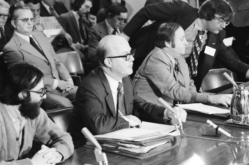 Hearing on gasoline shortage - Henry Herr Gill for Chicago Sun-Times