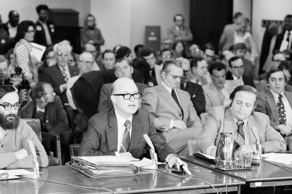 Hearing on gasoline shortage - Henry Herr Gill for Chicago Sun-Times