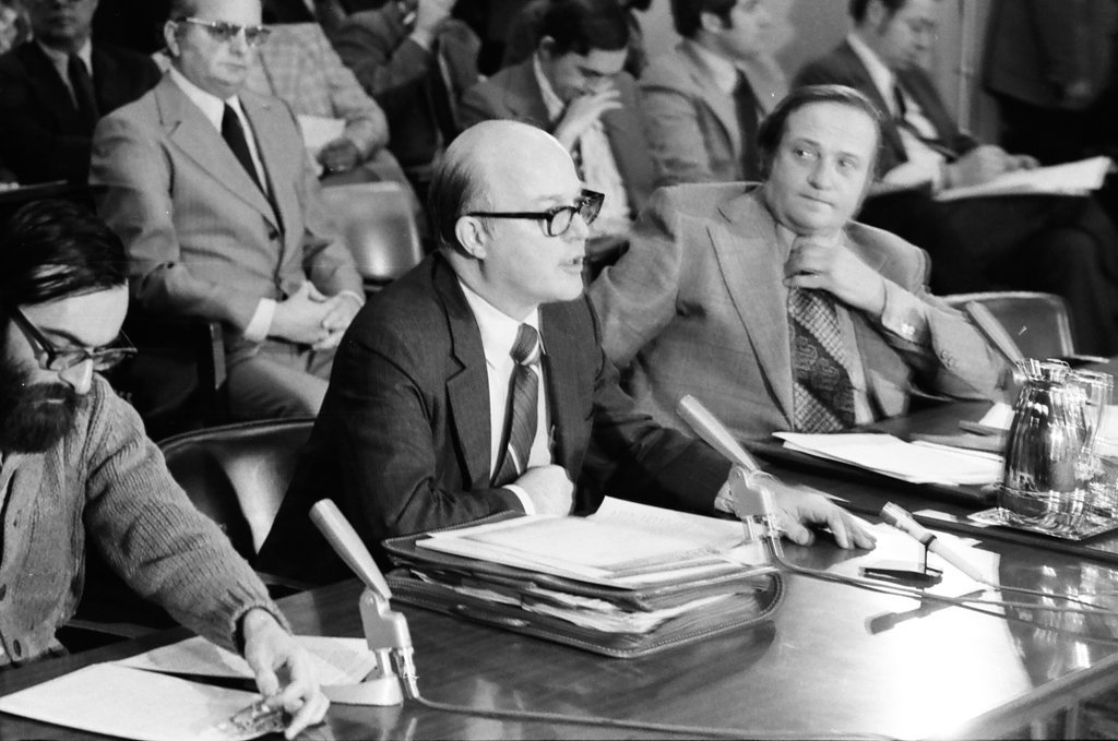 Hearing on gasoline shortage - Henry Herr Gill for Chicago Sun-Times