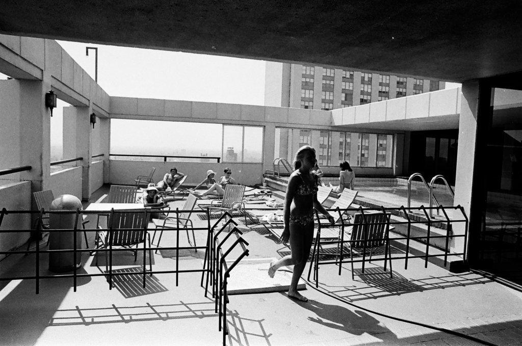 Roof-top services in downtown Chicago - John H. White for Chicago Sun-Times