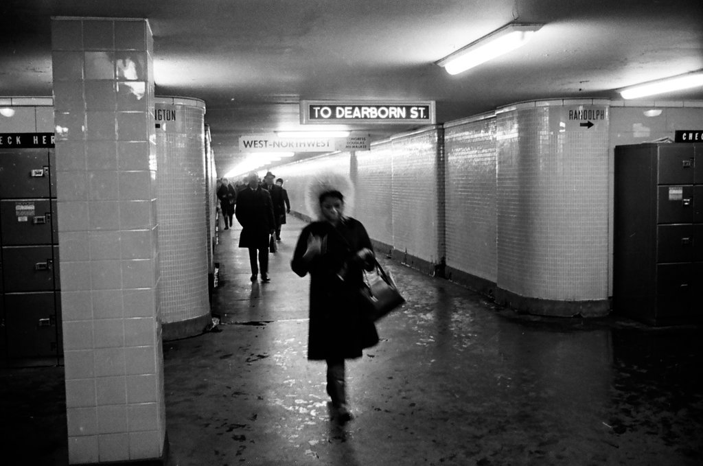 Underground passageways in the Loop - John Jaqua for Chicago Sun-Times