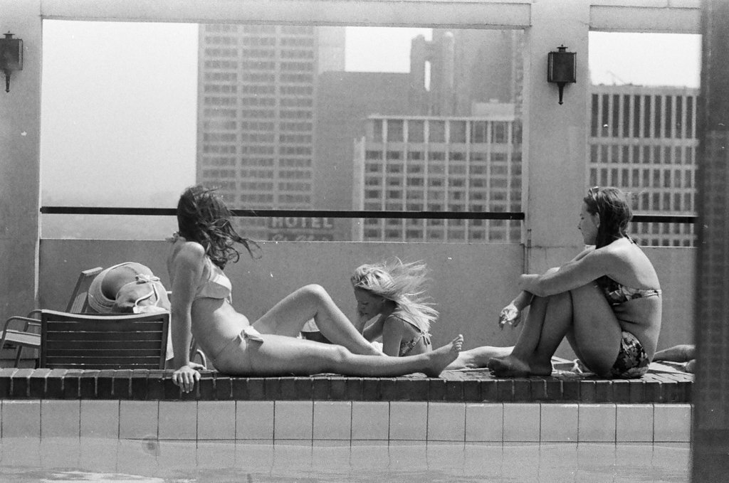 Roof-top services in downtown Chicago - John H. White for Chicago Sun-Times
