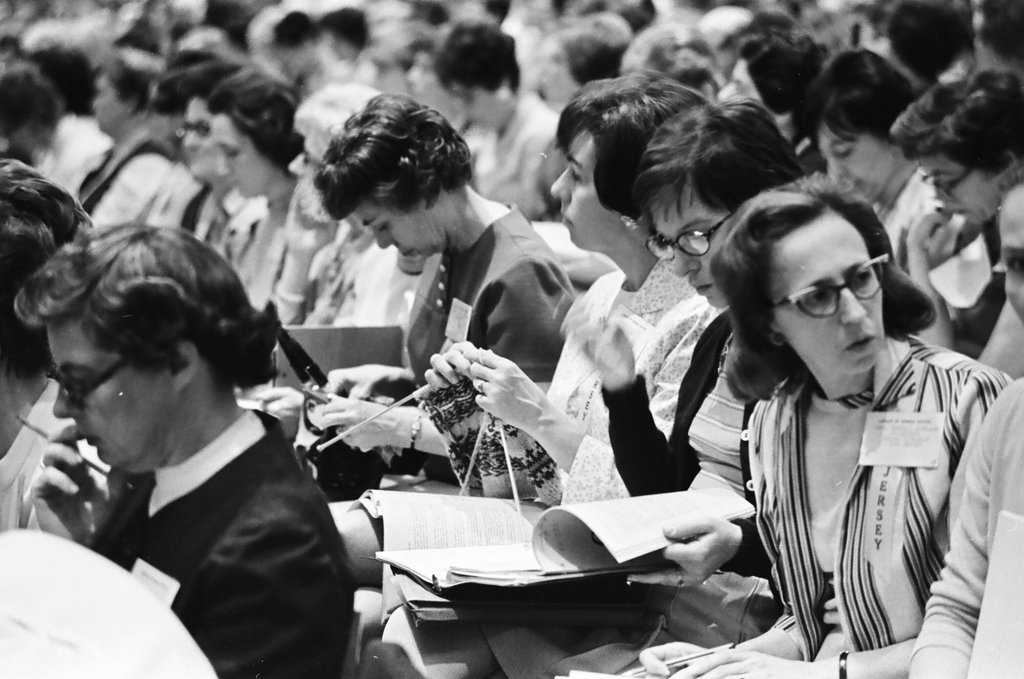 League of Women Voters convention - Peters (Clarence or Pete) for Chicago Sun-Times