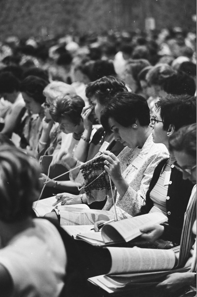 League of Women Voters convention - Peters (Clarence or Pete) for Chicago Sun-Times
