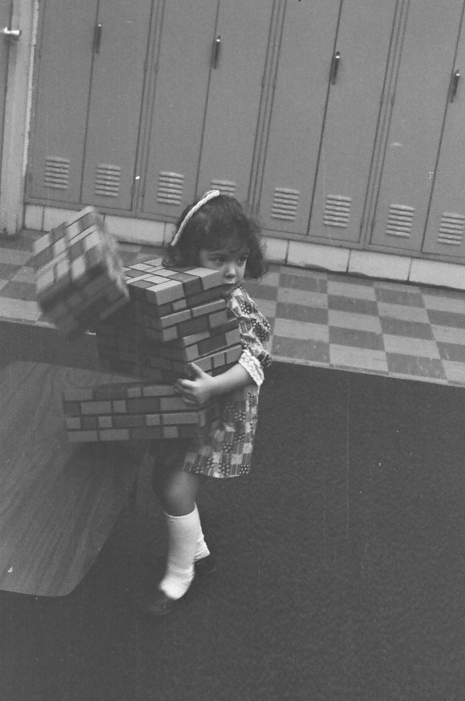 Latin American families at St. Pius School - William (Bill) Deluga for Chicago Sun-Times