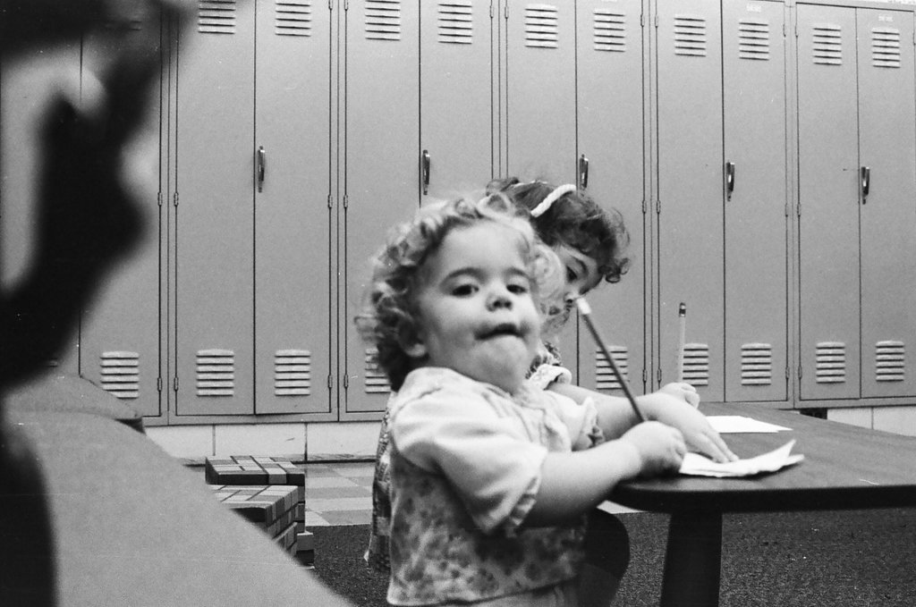 Latin American families at St. Pius School - William (Bill) Deluga for Chicago Sun-Times