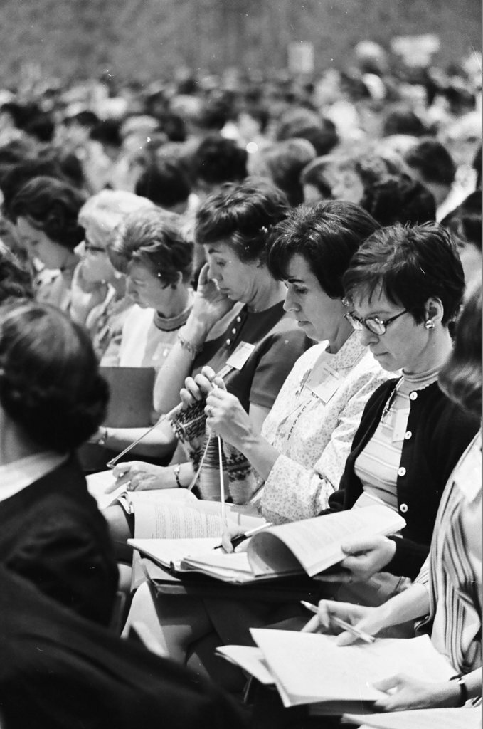 League of Women Voters convention - Peters (Clarence or Pete) for Chicago Sun-Times