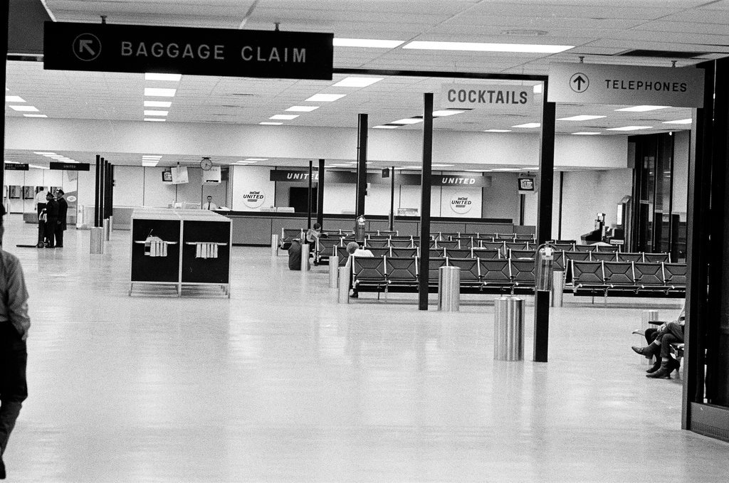Interior shots of Midway Airport - Howard D. Simmons for Chicago Sun-Times