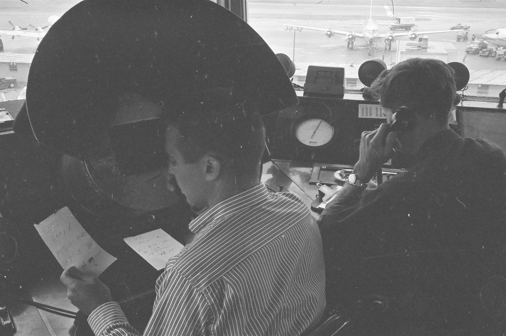 Air traffic control at Midway Airport - Chicago Sun-Times