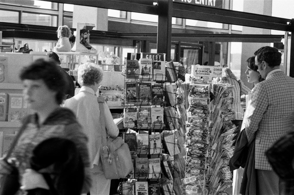 Gift shop at O'Hare Airport - Edmund Jarecki for Chicago Sun-Times