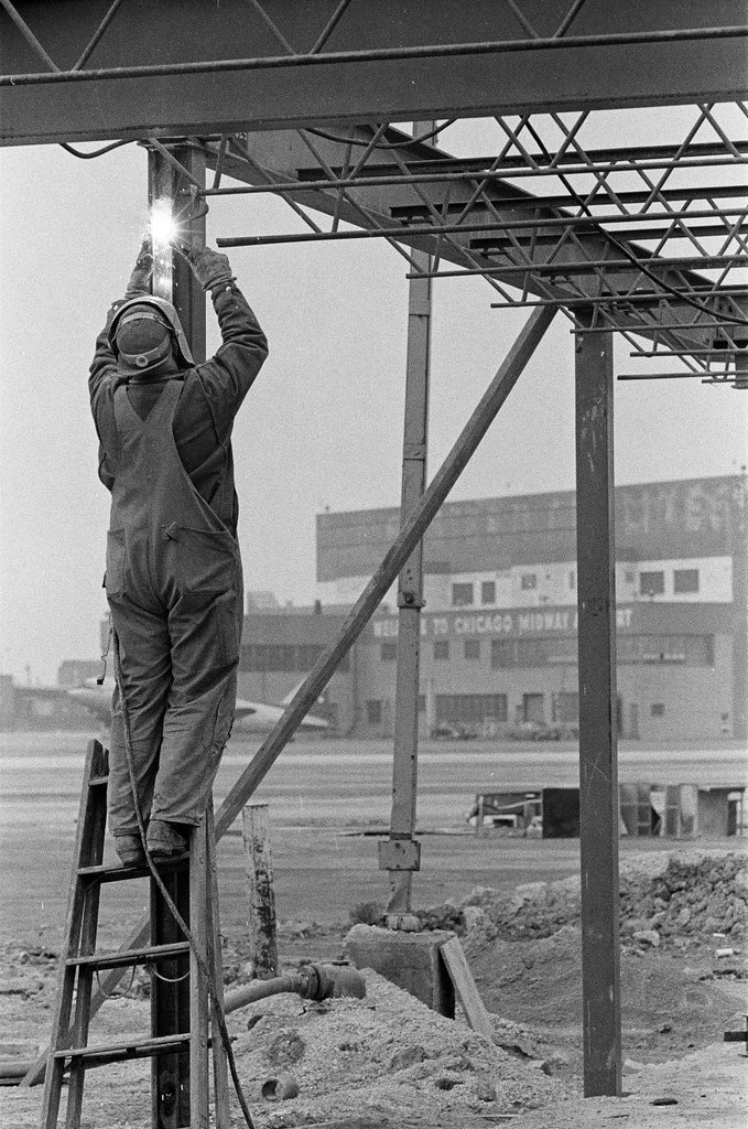 Renovations and construction underway at Midway Airport - Charles Krejcsi for Chicago Sun-Times