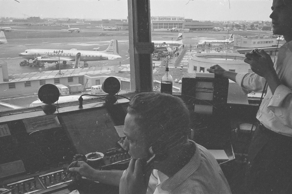 Air traffic control at Midway Airport - Chicago Sun-Times