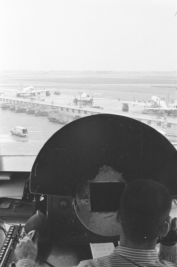 Air traffic control at Midway Airport - Chicago Sun-Times
