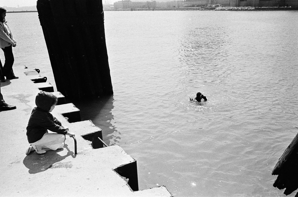 Scuba diver in a river - Chicago Sun-Times