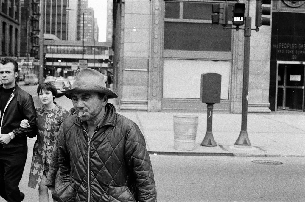 Red Baron car on display on Michigan Avenue - Chicago Sun-Times