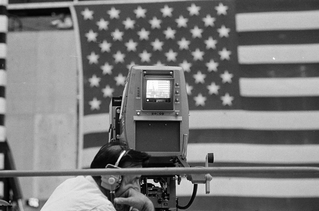 Preparations for Apollo 11 astronaut visit at Civic Center - Charles Krejcsi for Chicago Sun-Times